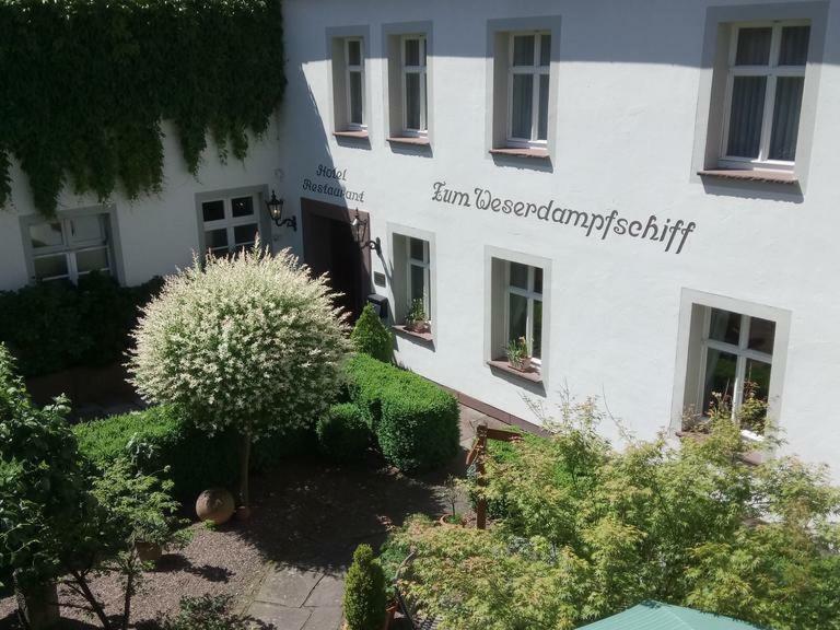 Zum Weserdampfschiff Bad Karlshafen Exteriör bild
